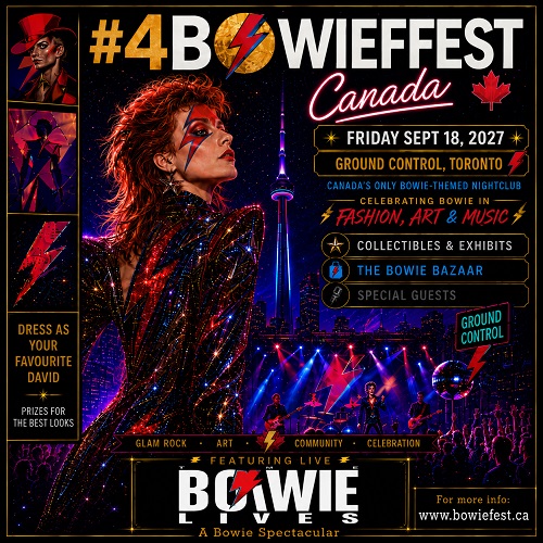 BOWIE FEST SMALL SQUARE